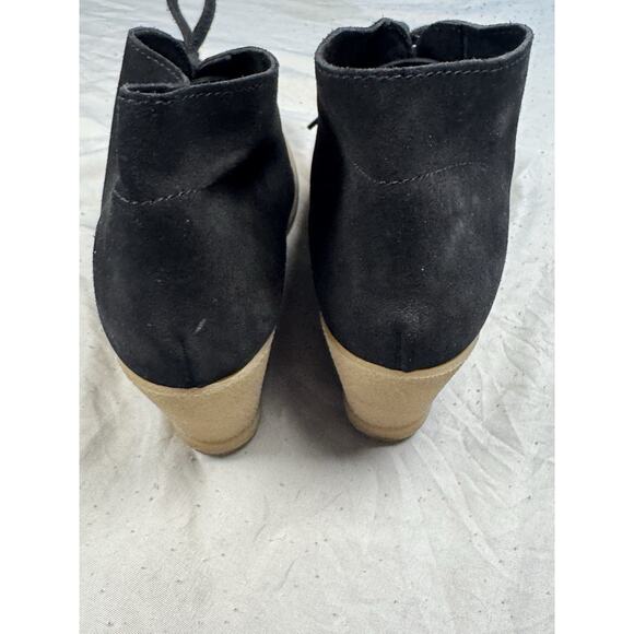 J Crew Chukka Boots Mens 7 Black Suede Lace Up Casual Desert Shoes main image 10